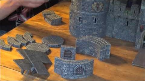 Dwarven Forge Grand Citadel #7 Large Tower Breakout Pack