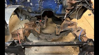 Dodge Dakota Front Suspension Tear Down