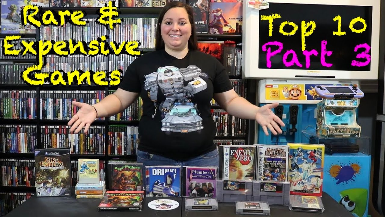 My Top 10 RARE And EXPENSIVE Video Games In The Collection Part 3 My Top 10 RARE And EXPENSIVE Video Games In The Collection Part 3