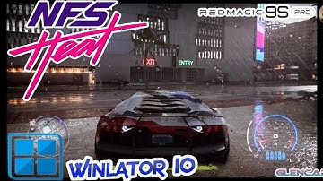 Need for Speed Heat Part 9 Default set 100% Res 720p Winlator 10.0 Beta 2 Android Offline