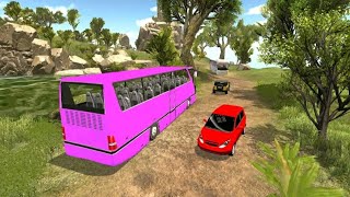 Offroad Bus Climb Hill Racing Simulator - Android Gameplay screenshot 2