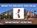 What $1,500 Gets You In LA | Part 1 |  LA Apartment Hunting | Tyler&Ahdeem