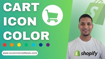 How to Change Cart Icon Color on Shopify ✅ Easy & Fast