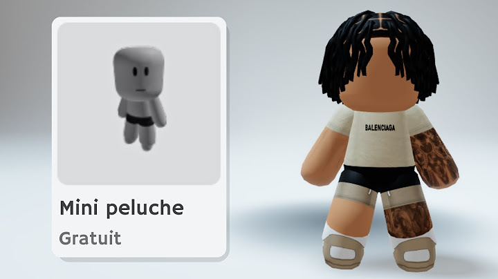 COMMENT AVOIR LE SKIN MINI GRATUITEMENT SUR ROBLOX!😱