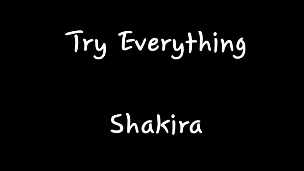 樂樂愛唱歌—Shakira-Try Everything