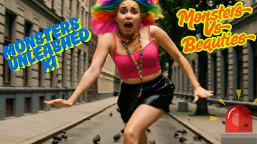 Monsters Unleashed XI Monsters vs Beauties AI Horror Music Video