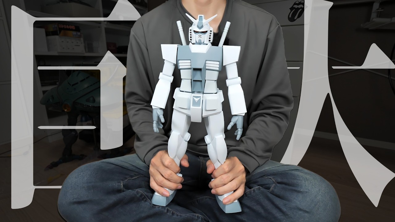 やばいサイズのガンダム届いたから開封するわｗ：ROBOT魂【フルプラ工場】