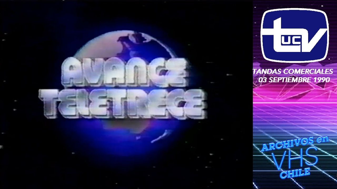 Tandas Comerciales Canal 13 UCTV - 03 Septiembre 1990