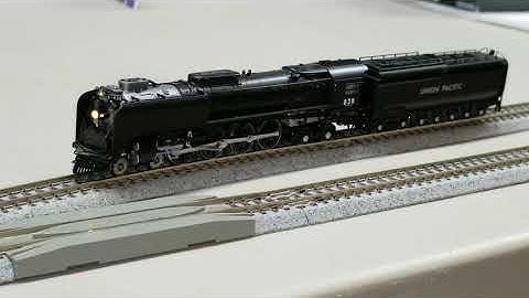 Kato N scale FEF3 with LokSound installed