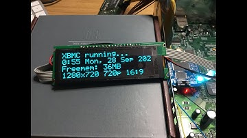 OpenXenium OLED 20x4 screen display for Original Xbox mod better than LCD