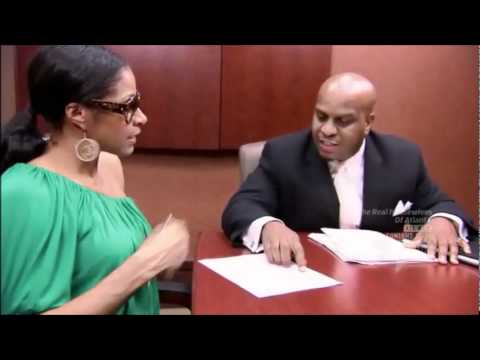 RHOA - Sheree vs. Party Planner Fight