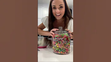 Making a candy salad