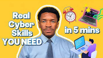 Skills you NEED as a CYBER SECURITY Analyst!