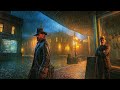 10+ Hours of RDR 2 Thunderstorms Ambeint ASMR Arther morgen Standing outside a Saloon