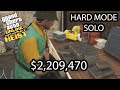 GTA Online Cayo Perico Heist- Solo Stealth Hard Mode $2,209,470
