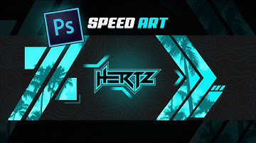 Twitter banner speed art | Photoshop Cs6