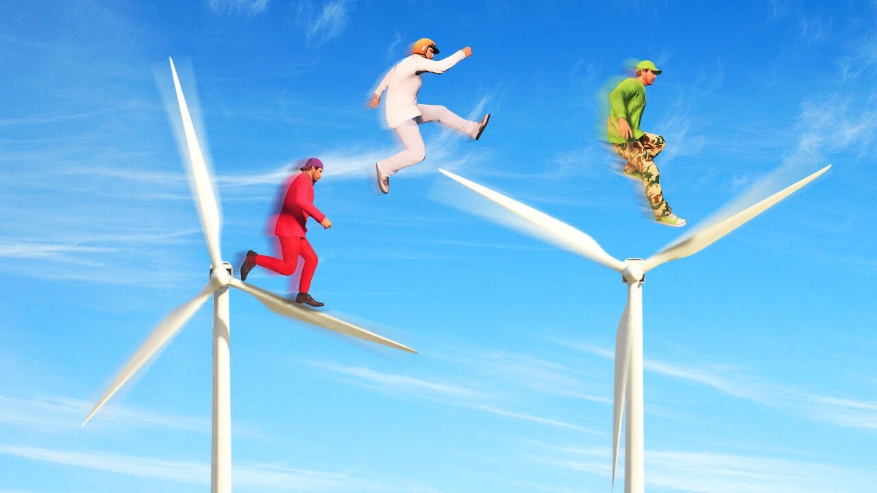 Windmill Jump Rope EXTREME WINDMILL JUMPING CHALLENGE! (GTA 5 Funny Moments) - YouTube