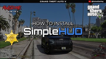 HOW TO Install SimpleHUD 1.0.7 Tutorial | GTAV