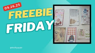 Freebie Friday  $20 9\/26\/25 Another Busy Weekend #freebiefriday #minichallenges #moneychallenge