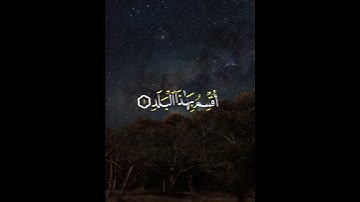 قران كريم القارئ المنشاوي سوره البلد   #قران_كريم #quran #المنشاوي