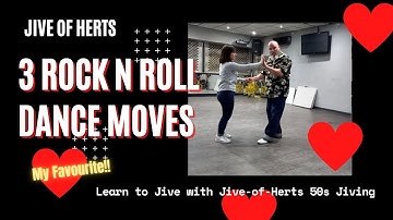 Learn My Favourite Rock and Roll Dance Moves  - 2 Push turns + 1 Shuffle