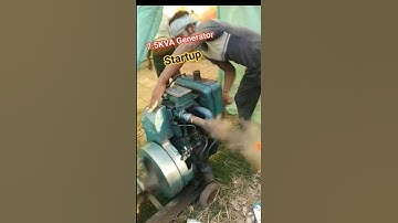 7.5kva #diesel #open #generator #startup #rpm #testing #genset #yt #electrical