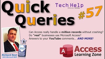 Snelle Microsoft Access-query