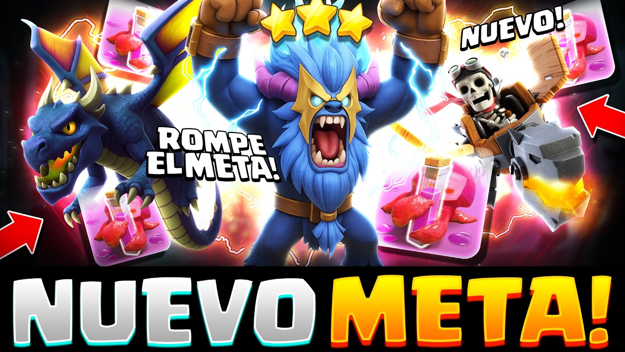 Nuevo hechizo de cólera: los ejércitos que rompen el meta