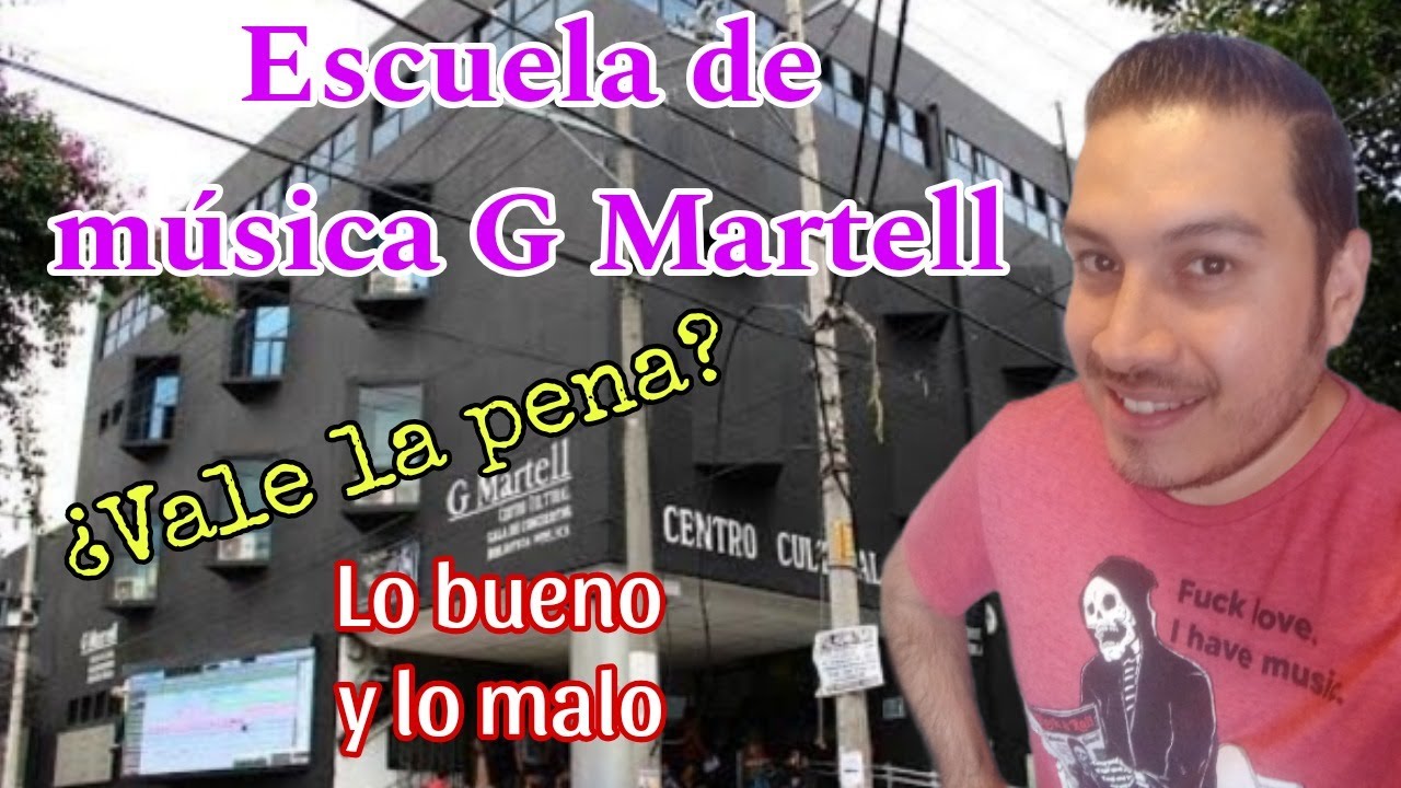 GMartell escuela de música en CDMX, lo bueno y lo malo