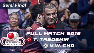 Semi Final - Tayfun TASDEMIR vs Myung Woo CHO (2019 LG U+ CUP 3CUSHION MASTERS)