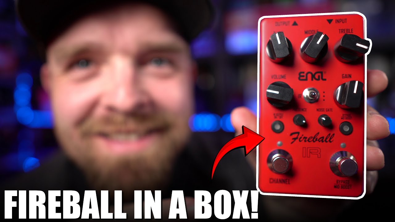ENGL put this LEGENDARY amp inside a pedal! (Fireball IR)