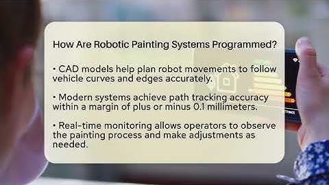 How Are Robotic Painting Systems Programmed? - Talking Tech Trends