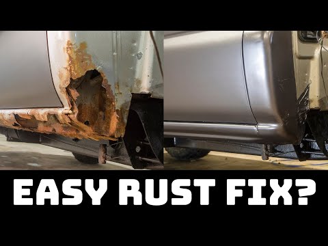 Easiest Way To Deal With Rusty Rocker Panels