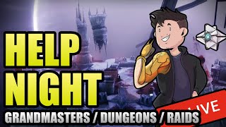 PvE Help // Grandmaster Nightfalls, Onslaught, Dungeons // LIVE | Destiny 2