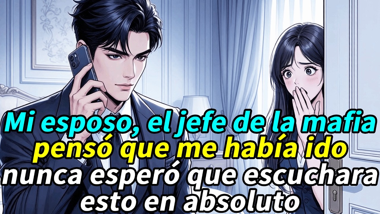 Mi esposo, el jefe de la mafia, pensó que me había ido — nunca esperó que escuchara esto.