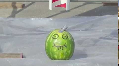 Demonstration of the Importance of Wearing a Hard Hat