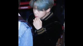 TERPESONA !! ketika jimin BTS memakai baju serba hitam