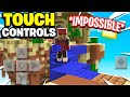 Playing Treasure Wars with TOUCH CONTROLS! | Minecraft HIVE Treasure Wars