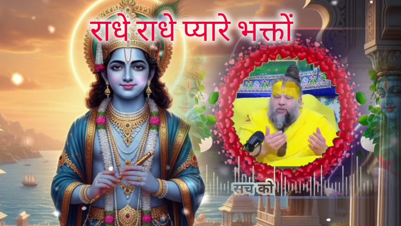 🌸 राधे राधे प्यारे भक्तों 🙏 वीडियो को अंत तक जरूर सुनें