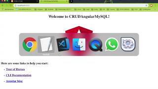 CRUD usando MySQL, PHP y Angular