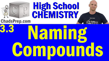 3.3 Naming Compounds Nomenclature | High School Chemistry