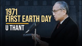 1971 First Earth Day at UN Headquarters