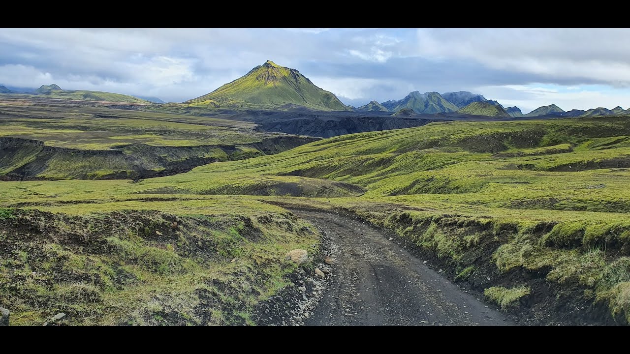 F261 most beautiful part, F-roads Iceland (4K) — Emstruleið, Iceland — video poster