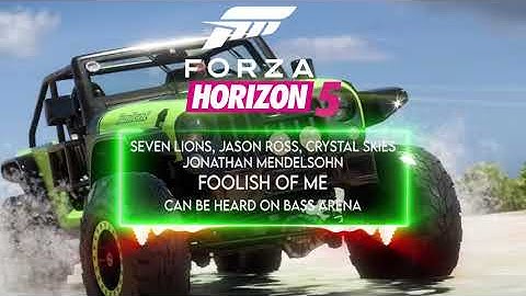 Seven Lions - Foolish Of Me ft. Crystal Skies, Jason Ross & Jonathan | Forza Horizon 5 | Soundtrack