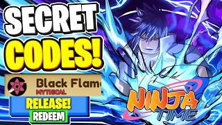 ALL CODES IN Ninja Time Roblox Update 🔥 Black Flames Rework screenshot 5