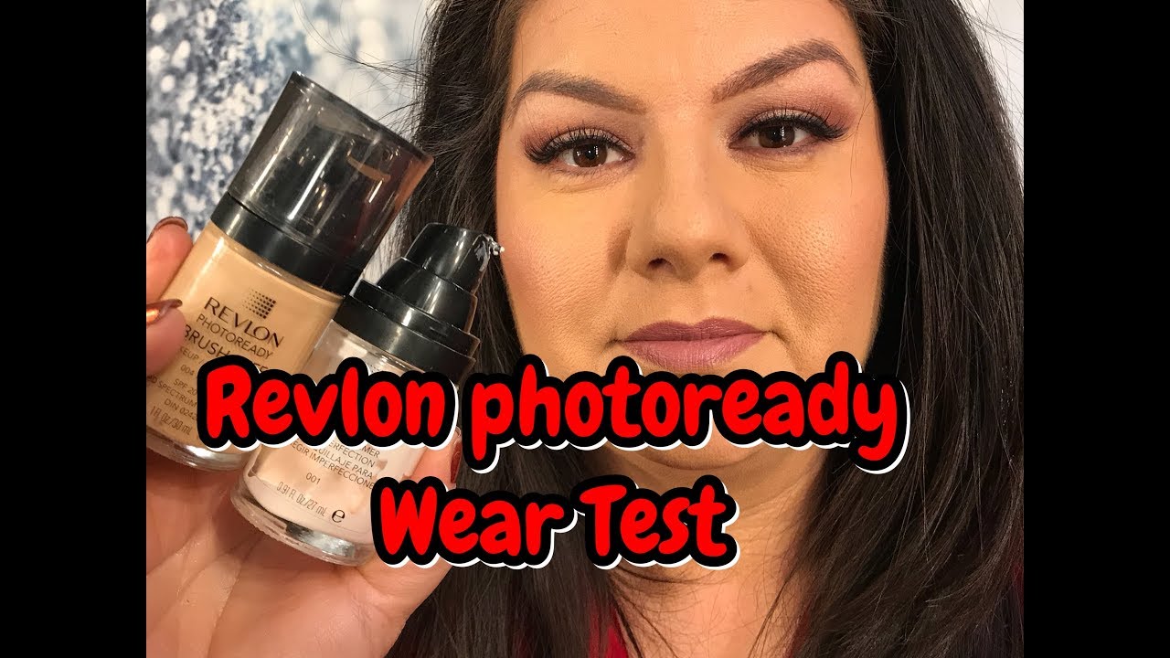 Revlon Photo Ready Foundation Wear Test