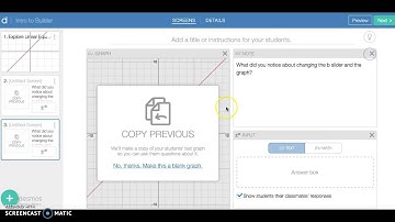 Intro to Desmos Activity Builder