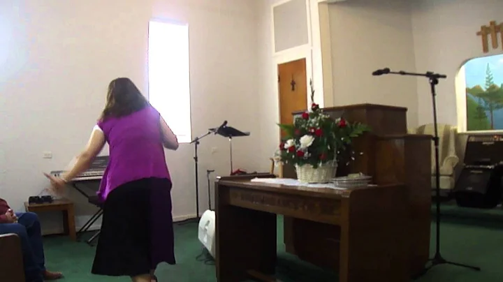 Amy Anderson dancing in Holy Spirit to Sow Your Se...