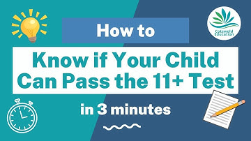 How To... Know if Your Child Will Pass the 11+