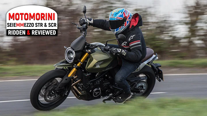 2023 Moto Morini 6 Seiemmezzo STR & SCR | Road tes...